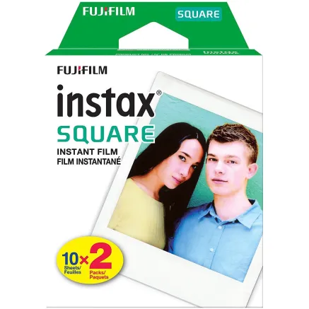 FUJIFILM Colorfilm instax SQUARE GLOSSY (2x10PK)