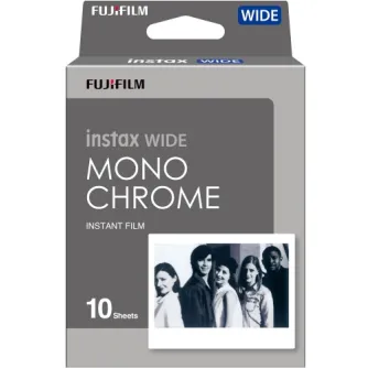 Film for instant cameras - Fujifilm Instax Wide 1x10 Monochrome - quick order from manufacturer Best choise selected by experts