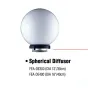 Gaismas veidotāji - Falcon Eyes Diffusor Ball FEA-DB300 Ø 30 cm - ātri pasūtīt no ražotāja