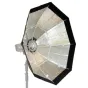 Softboksi - Falcon Eyes Foldable Octabox + Honeycomb Grid FEOB-11HC 110 cm - perc šodien veikalā un ar piegādi