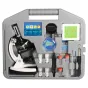 Mikroskopi - Byomic Beginners Microscope Set 100, 400 and 900x in Case - ātri pasūtīt no ražotāja