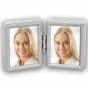 Zep Double Photo Frame 8735DL Silver 2x 3,5x4,5 cm