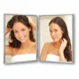 Foto rāmis - Zep Double Photo Frame 120DS01-4R Silver 2x 10x15 cm - ātri pasūtīt no ražotāja