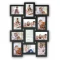 Foto rāmis - Zep Collage Photo Frame PI02584 Black for 12 Photos - ātri pasūtīt no ražotāja