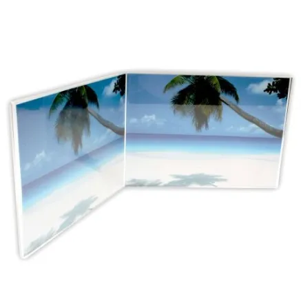 Zep Double Photo Frame 730275 Acrylic Doppie 2x 18x13 cm