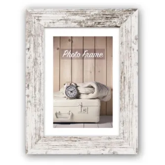 Foto rāmis - Zep Wooden Photo Frame V21686 Nelson 6 White Wash 15x20 cm - ātri pasūtīt no ražotāja
