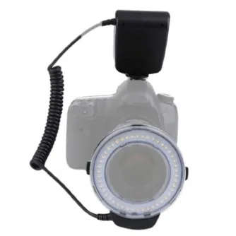 Flashes On Camera Lights - StudioKing Macro LED Ring Lamp with Flash RL-130 - quick order from manufacturer