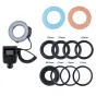 Flashes On Camera Lights - StudioKing Macro LED Ring Lamp with Flash RL-130 - quick order from manufacturer