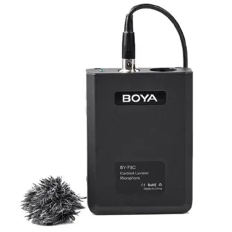 Bezvadu piespraužamie mikrofoni - Boya Cardioid Lavalier Microphone BY- F8C for Video or Instruments - ātri pasūtīt no ražotāja