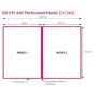 Fotopapīrs printeriem - DNP Paper DSRX1HS-4X6P 2 Rolls а 700 prints. 10x15 Perforated for DS-RX1HS - ātri pasūtīt no ražotāja