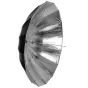 Foto lietussargi - walimex Reflex Umbrella black/silver 2 lay., 150cm - ātri pasūtīt no ražotāja