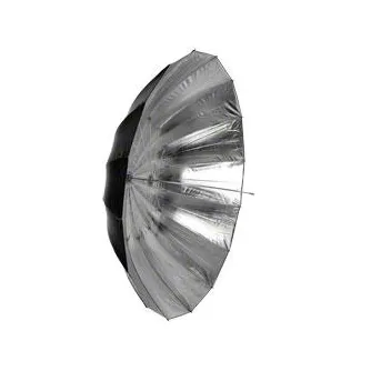 Foto lietussargi - walimex Reflex Umbrella black/silver 2 lay., 150cm - ātri pasūtīt no ražotāja