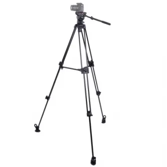 Video statīvi - Nest Video Tripod NT-670 + Fluid Damped Pan Head - ātri pasūtīt no ražotāja