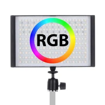 LED Lampas kamerai - Falcon Eyes RGB LED Lamp Set T8 incl. Battery - ātri pasūtīt no ražotāja
