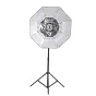 Falcon Eyes RGB LED Lamp RX-782 with Foldable Softbox 100 cm