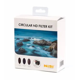 ND neitrāla blīvuma filtri - NISI FILTER CIRCULAR ND KIT 82MM - perc šodien veikalā un ar piegādi