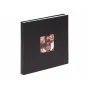 Albumi - WALTHER FUN ALBUM BLACK 26X25CM - ātri pasūtīt no ražotāja