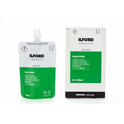 ILFORD PHOTO ILFORD SIMPLICITY FILM DEALER FIX X 12 SACHETS