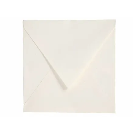 FOCUS ENVELOPE 160X160 RAW WHITE 120G 50 PCS