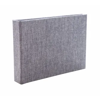 Albumi - FOCUS BASE LINE CANVAS MINIALBUM 10X15 BEIGE - ātri pasūtīt no ražotāja