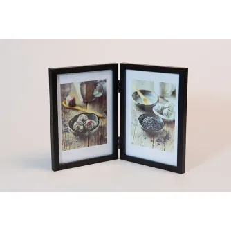 Foto rāmis - FOCUS ROCK BLACK DOUBLE 10X15 - ātri pasūtīt no ražotāja