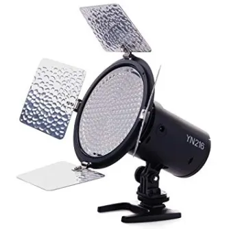 LED Lampas kamerai - Yongnuo YN-216 LED video gaisma - ātri pasūtīt no ražotāja