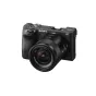 Mirrorless Cameras - Sony A6400 16-50mm E-mount camera KIT black with APS-C Sensor - quick order from manufacturer