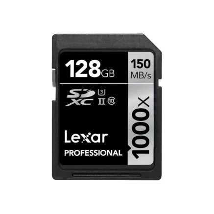 LEXAR 128GB 1000X PROF SDXC UHS2 Noma