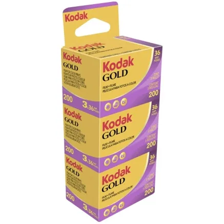 Kodak film Gold 200/36x3