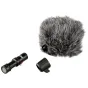 Rode VideoMic Me-L Lightning iPhone mikrofonas su pūku vėjo apsauga ir tvirtinimo klipu, aukštos kokybės išmaniojo telefono mikrofonas iOS vaizdo įrašymui
