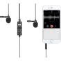 Mikrofoni - Boya mikrofons BY-M1DM Dual Lavalier - perc šodien veikalā un ar piegādi