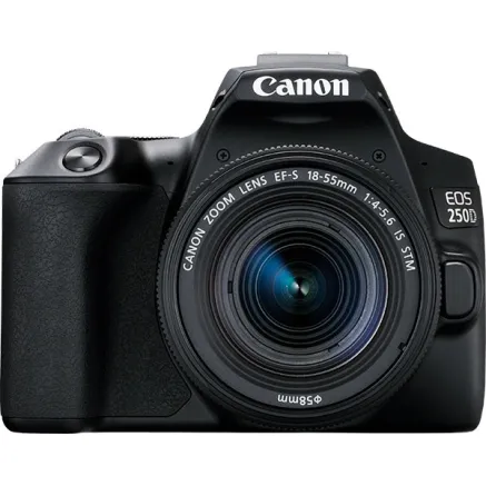 Canon EOS 250D + 18-55mm IS STM Kit, black