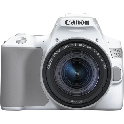Canon EOS 250D + 18-55mm IS STM Kit, white
