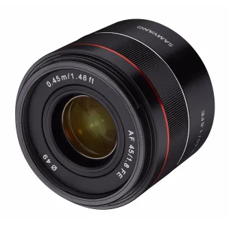 Objektīvi - SAMYANG AF 45mm f/1.8 FE Sony E-Mount APS-C - ātri pasūtīt no ražotāja