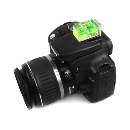 OEM Hotshoe cover with two-axis spirit level