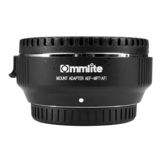 Objektīvu adapteri - Commlite Adapter CoMix CM-AEF-MFT - Canon EF / Micro 4/3 - ātri pasūtīt no ražotāja