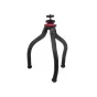 Fotopro UFO 2 Black/Red Tripod met Telefoon & GoPro Mount UFO2+SJ 85+GA 1