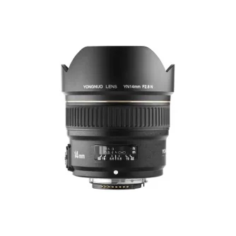 Objektīvi - Yongnuo YN 14 mm f / 2.8 lens for Nikon F - ātri pasūtīt no ražotāja