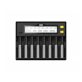 Kameras bateriju lādētāji - Newell Smart C8 charger for NiMH / Li-Ion batteries - perc šodien veikalā un ar piegādi