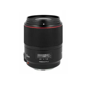 Objektīvi - Yongnuo YN 35 mm f / 1.4 lens for Canon EF - ātri pasūtīt no ražotāja