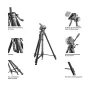 Discontinued - Walimex pro WT-3570 Basic-Tripod 168cm black