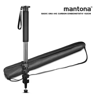 Monopodi - Mantona Basic UNA 44C Carbon Monopd 182cm - ātri pasūtīt no ražotāja