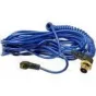 Discontinued - EL-11074 11 Elinchrom Spiral Synchro Cable Blue