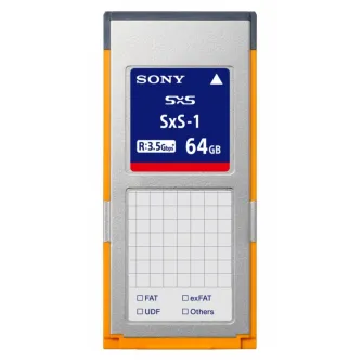 Atmiņas kartes - Sony SxS-1 Memory Card 64GB (SBS-64G1C) - ātri pasūtīt no ražotāja