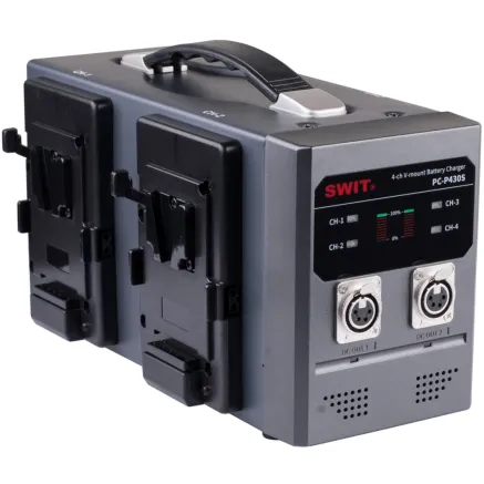 Swit PC-P430S, 4ch Charger, V-Mount