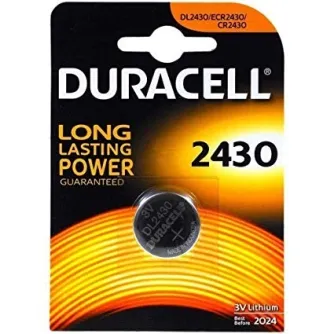 Batteries and chargers - Duracell Electronics 2430 baterija DL2430/CR2430 K2430 3V Lithium - quick order from manufacturer