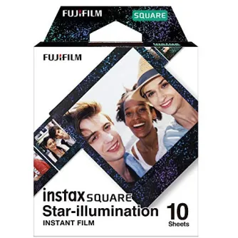 Film for instant cameras - FUJIFILM Colorfilm instax SQUARE GLOSSY STAR ILLUMINATION (10PK) - quick order from manufacturer