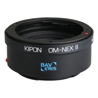 Objektīvu adapteri - Kipon Baveyes Adapter Olympus OM to Sony E (0.7x) II - ātri pasūtīt no ražotāja