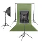 Foto foni - Walimex pro paper background 1,35x10m,green chroma - ātri pasūtīt no ražotāja