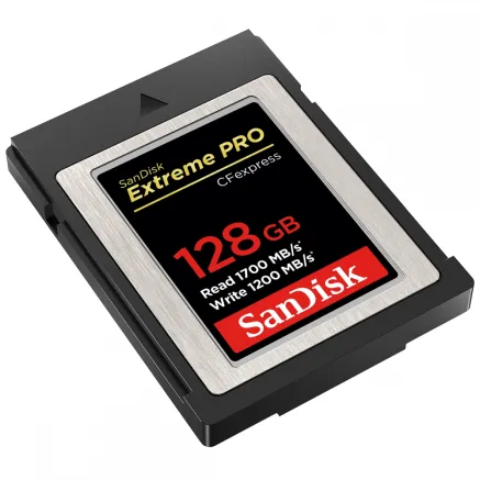 SanDisk Extreme PRO CFexpress Type B 1700MB/s 128GB
